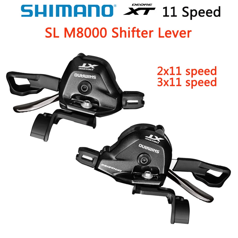 

Shimano Deore XT SL M8000 Shift Lever M8000 MTB Shifter Lever Rapidfire Plus 3x11 2x11-Speed Mountain Bike Accessorie