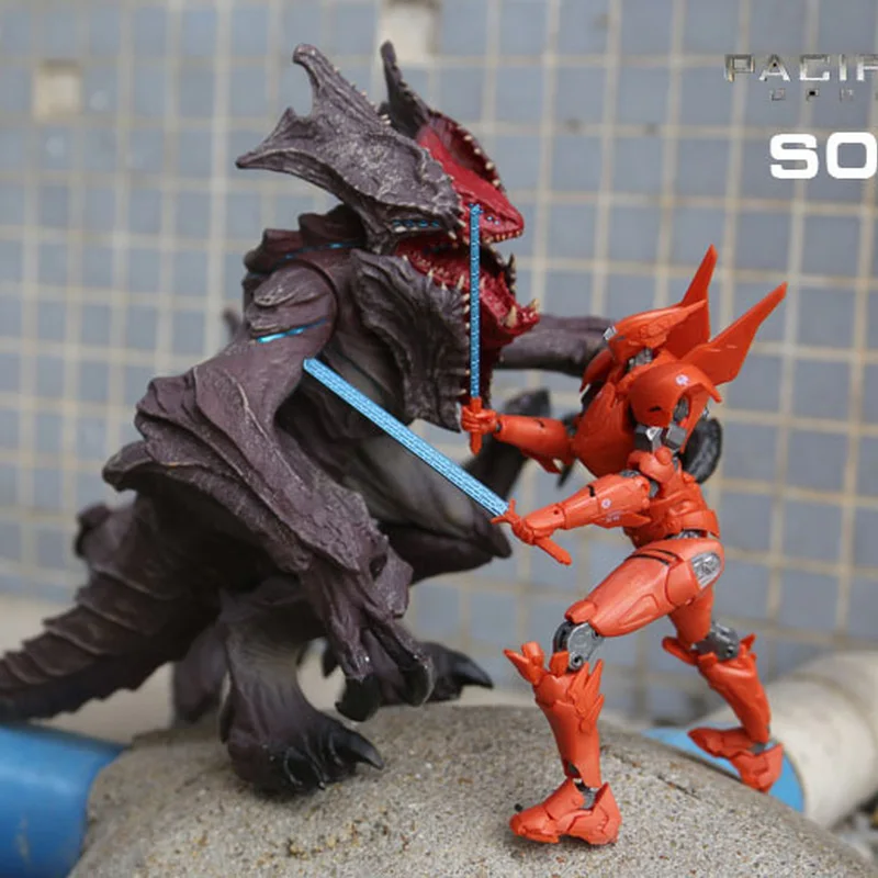 PacificRim Uprising SOFVI Kaiju Raijin Pacific Rim Uprising Toys PVC Action Figure Collectible Model Toy