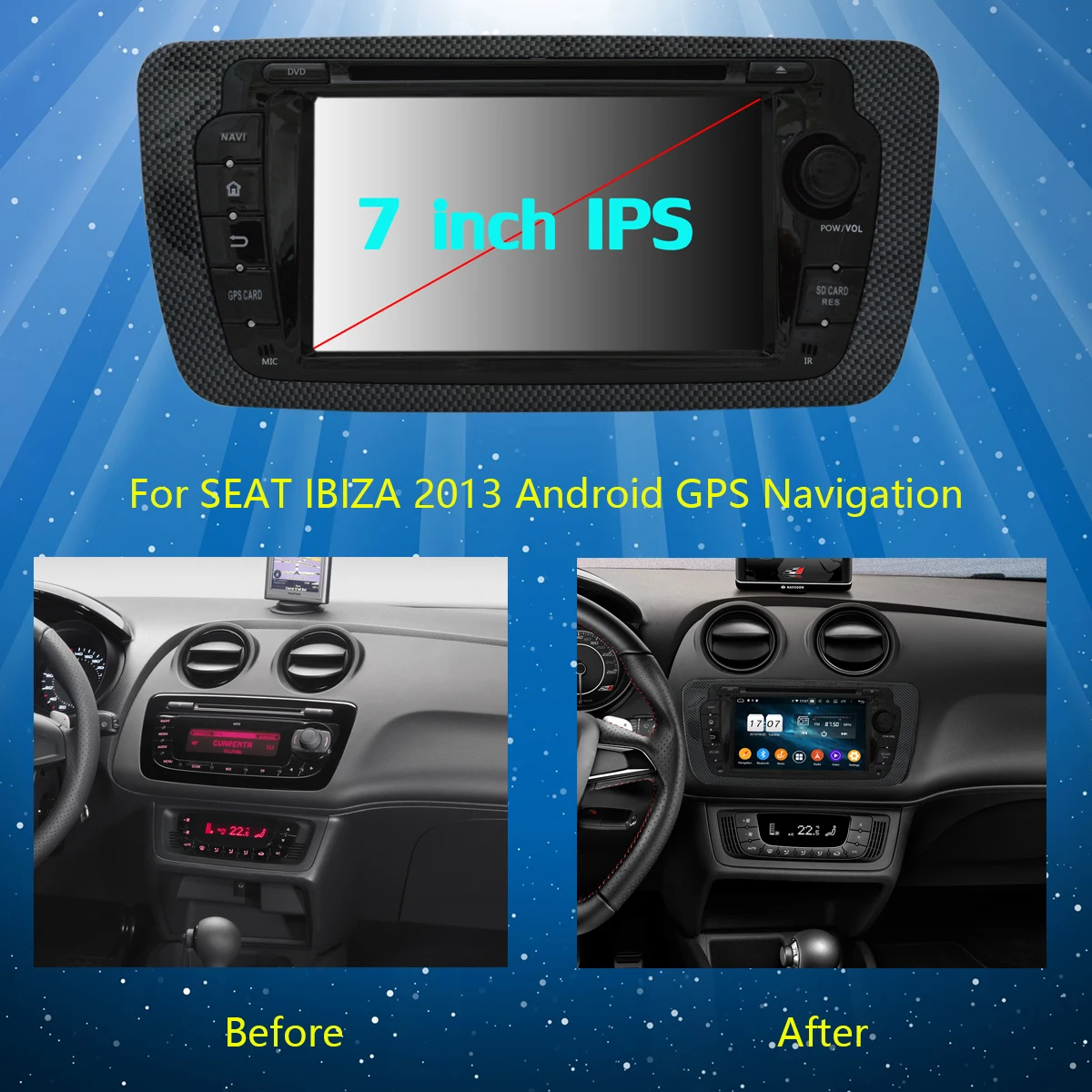 " ips 8 Core 4G+ 64G Android 9,0 автомобильный dvd-плеер для Seat Ibiza 2009 2010 2011 2012 2013 gps навигация радио DSP попугай BT