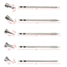 Быстрый TSS02 серии бессвинцовый паяльник наконечник ручной сварки ручка инструмент для TS1200A