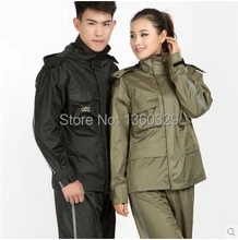 Fashion Burberry Qualiy Woman Man Hooded Raincoat Pants Set Bicycle Motorcycle Winter Rainwear Outdoor Camping Waterproof