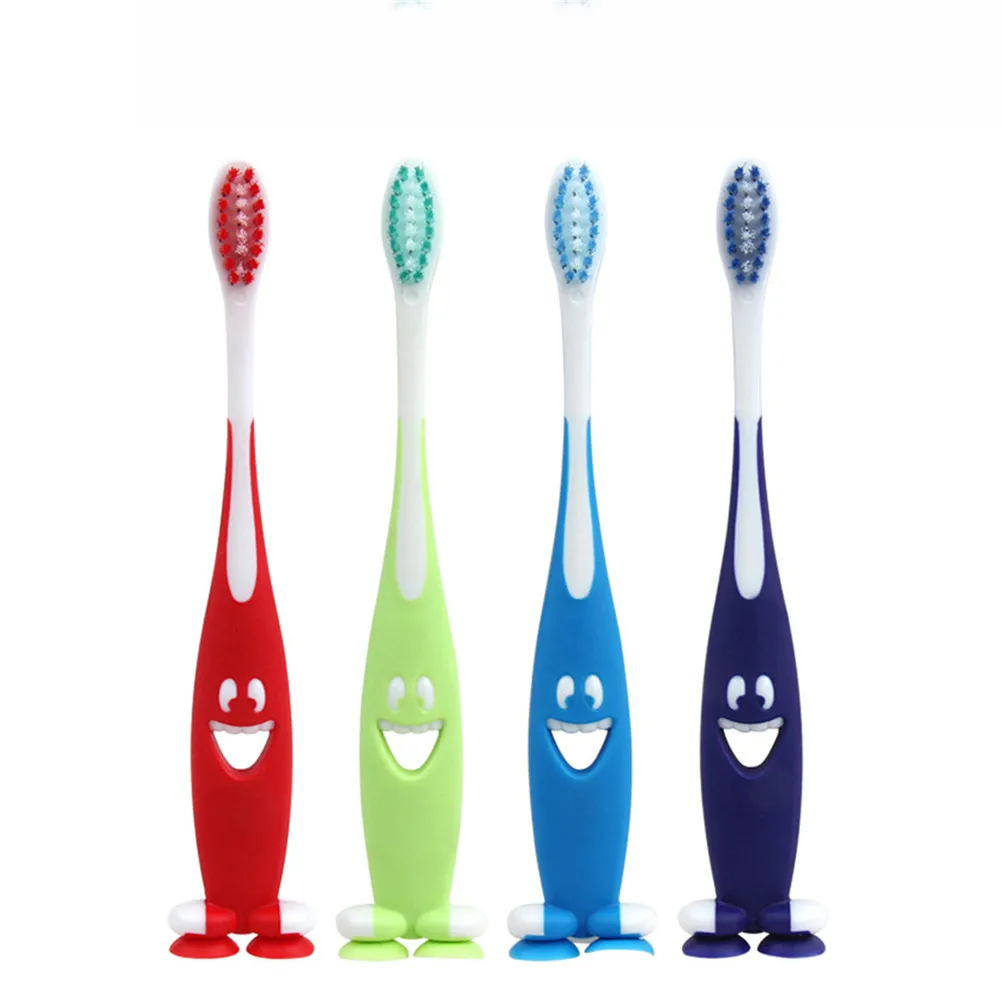 

1PCS CUTE Kids Training Children Silicone Toothbrush Kids Cartoon Teeth Brush Baby Tooth Brushes Dental Tooth Brush For Children