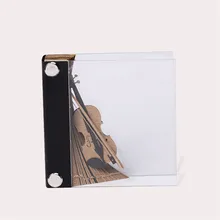 Креативная скрипка стерео модель заметки на заказ 3D украшение стола открытка сообщения стикер на холодильник