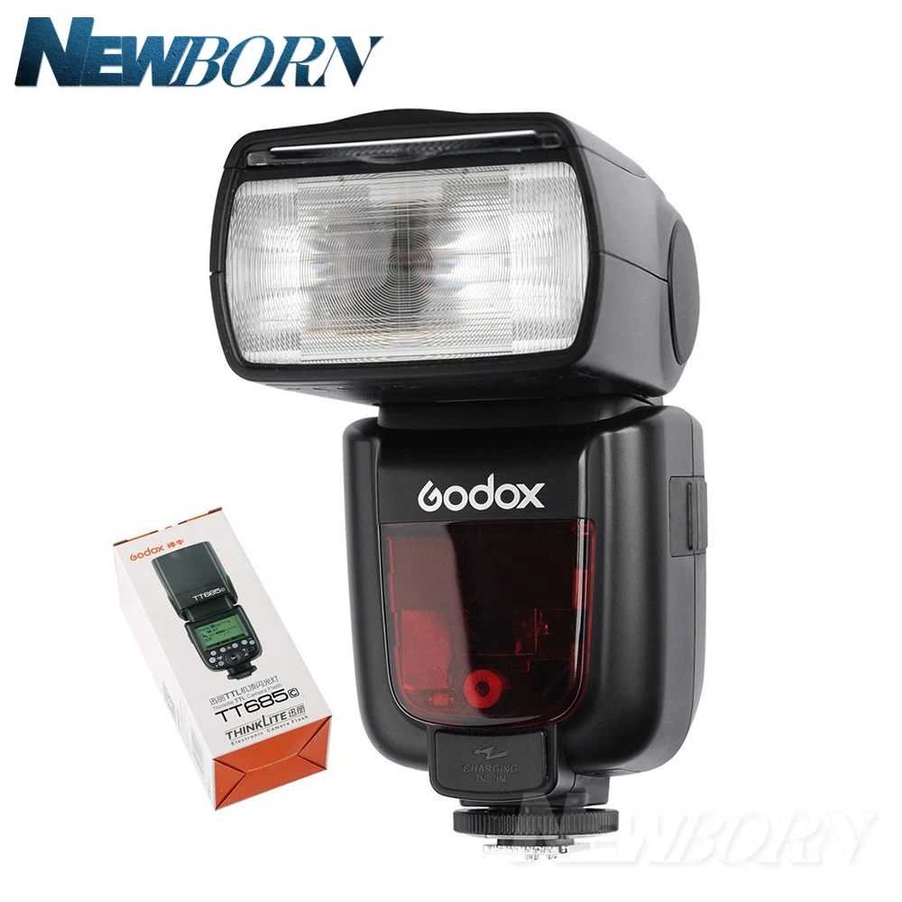 Godox TT685C TTL Cámara Flash 2,4 GHz Alta Velocidad 1/8000s GN60 + Xpro-C TTL transmisor inalámbrico para cámara Canon Eos + regalo - 6
