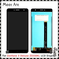 DHL 10 шт./лот высокое качество 5,5 ''для Asus Zenfone 3 Deluxe ZS550KL Z01FD ЖК-дисплей Экран дисплея с Сенсорный экран планшета Ассамблеи