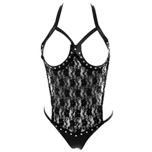 Кожаный бюстгальтер на лямках моделируем талию тонкое женское кружевное нижнее белье с ремешками прозрачный полный бюстгальтер плюс размер панк готический танцевальный фестиваль