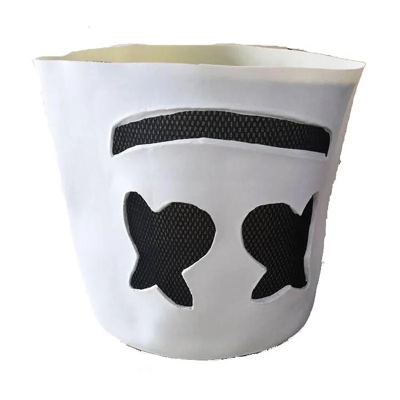 Интересный взрослый DJ Marshmello маска пасхальные вечерние ночной клуб Латекс Косплей Шлем XH8Z MA20