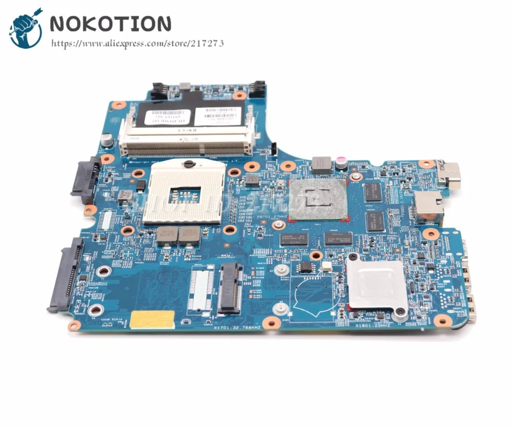 NOKOTION для ноутбука hp probook 4740s 4540s 4440s 4441s материнская плата 683494-501 683493-001 683494-001 HM76 HD 7650M DDR3