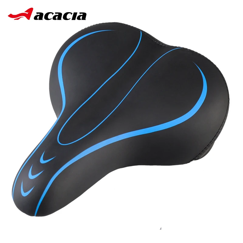 Inflatable Adjustable Bicycle Saddles Cushion Thicken Wide Bike Seat