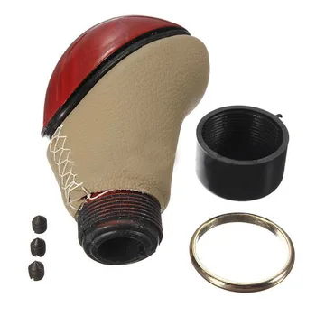 

10X Details about Universal Wood Grain Leather Shift Knob for Car-Truck-Hotrod Gear Manual Trans