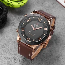 Новое поступление Ohsen цифровой бренд часы Мужские кварцевые наручные часы электронный светодиодный дисплей модные мужские часы бизнес класса Relogio Masculino