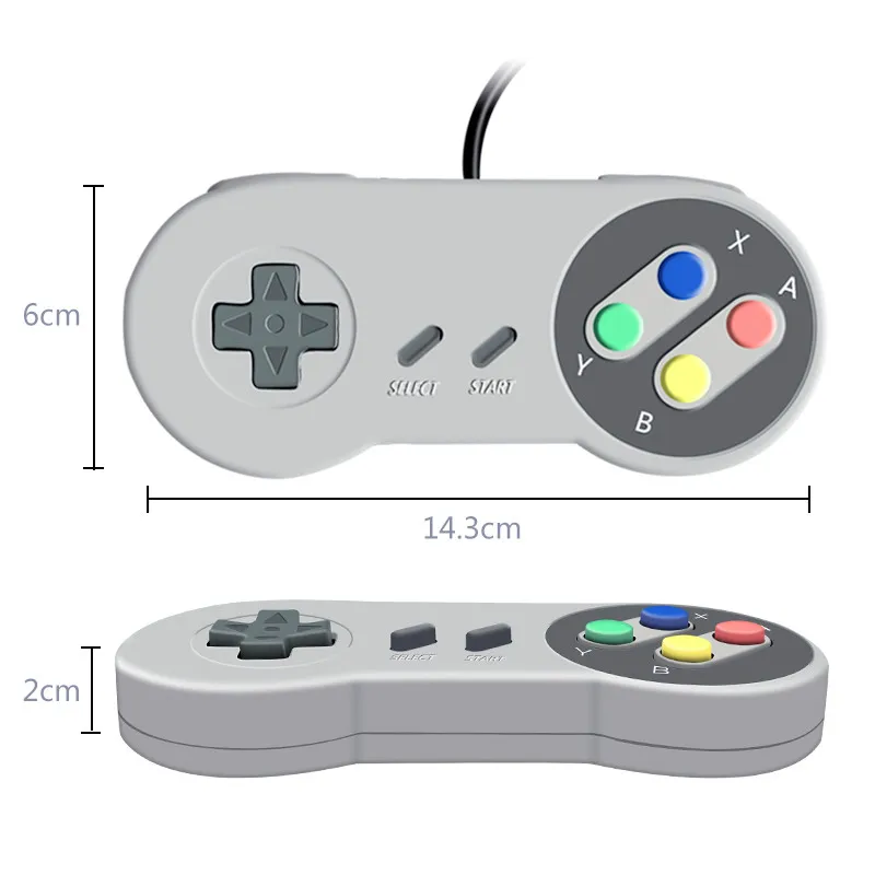 USB игровой контроллер, игровой джойстик, контроллер для nintendo SNES, игровой коврик для Windows PC MAC, компьютерный джойстик