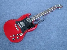 Chinas gitarre g400 e-gitarre rot Hals einer Stück Holz ems versandkostenfrei