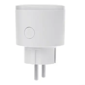 

Smart Plug WiFi Remote Control EU Socket Timer LED No Hub Energy Saving Supplies