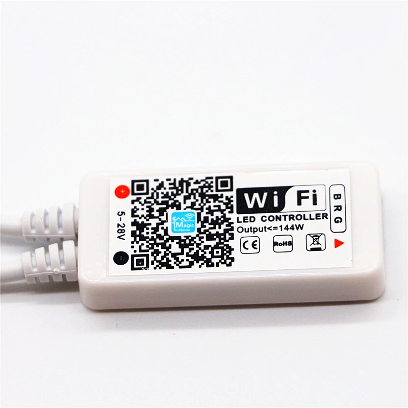 DC 5 в 12 В 24 В мини Bluetooth/WiFi контроллер IOS Android телефон приложение 24Key IR/21Key RF пульт дистанционного управления для RGB RGBW светодиодные полосы