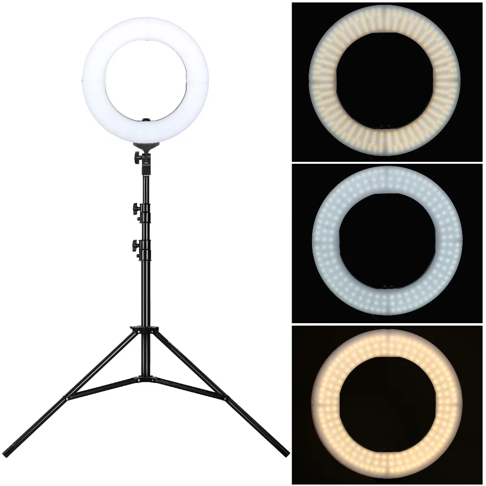 Zomei 58W 3200K 5500K Photographic Ring Light With Tripod Stand For font b Smartphone b font