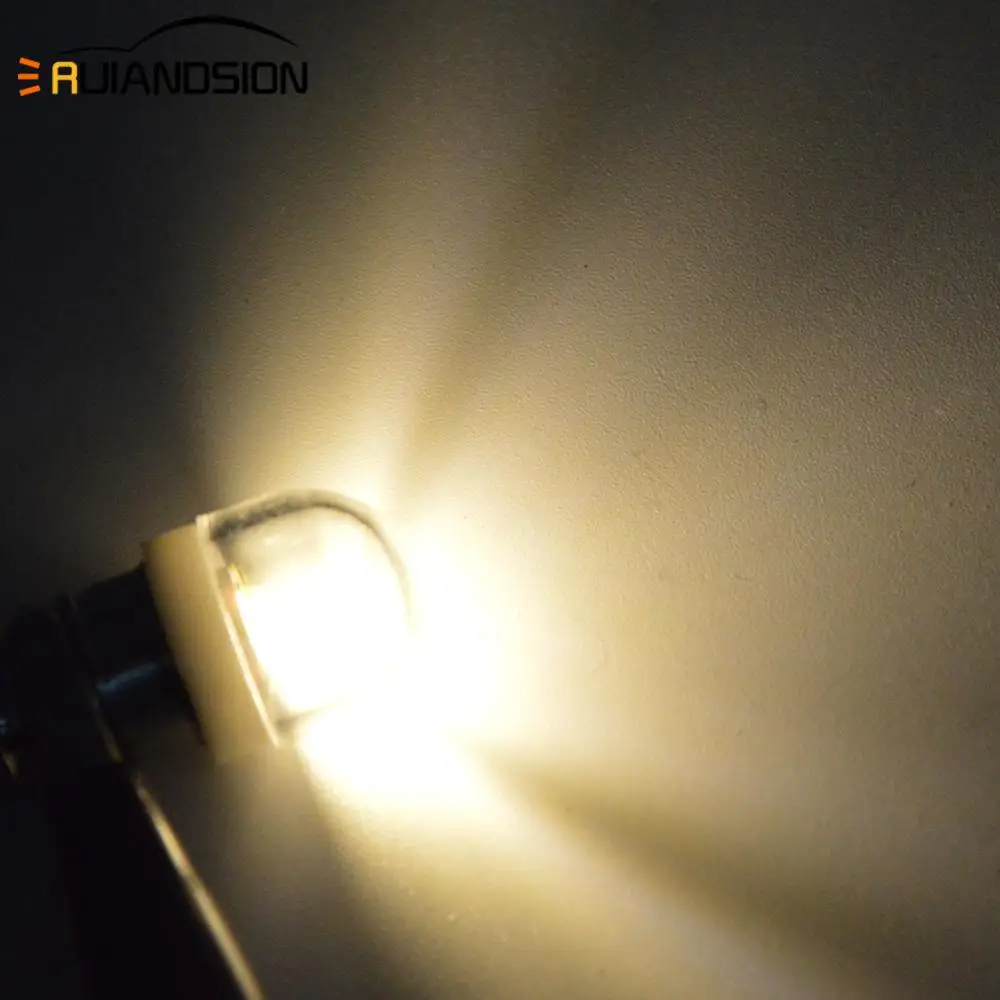 2 шт. лампы E10 светодиодный 3v 6v 12v 1smd лампа 0 5 w 5050 белый Резьбовая пробка индикатор
