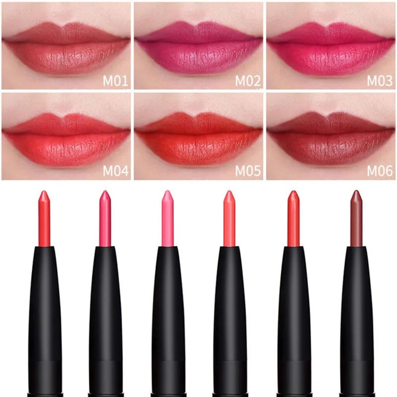 

best selling 2018 products Moisturizing does not fade matte lip line lipstick pen makeup lip pencil long lasting lip pencil