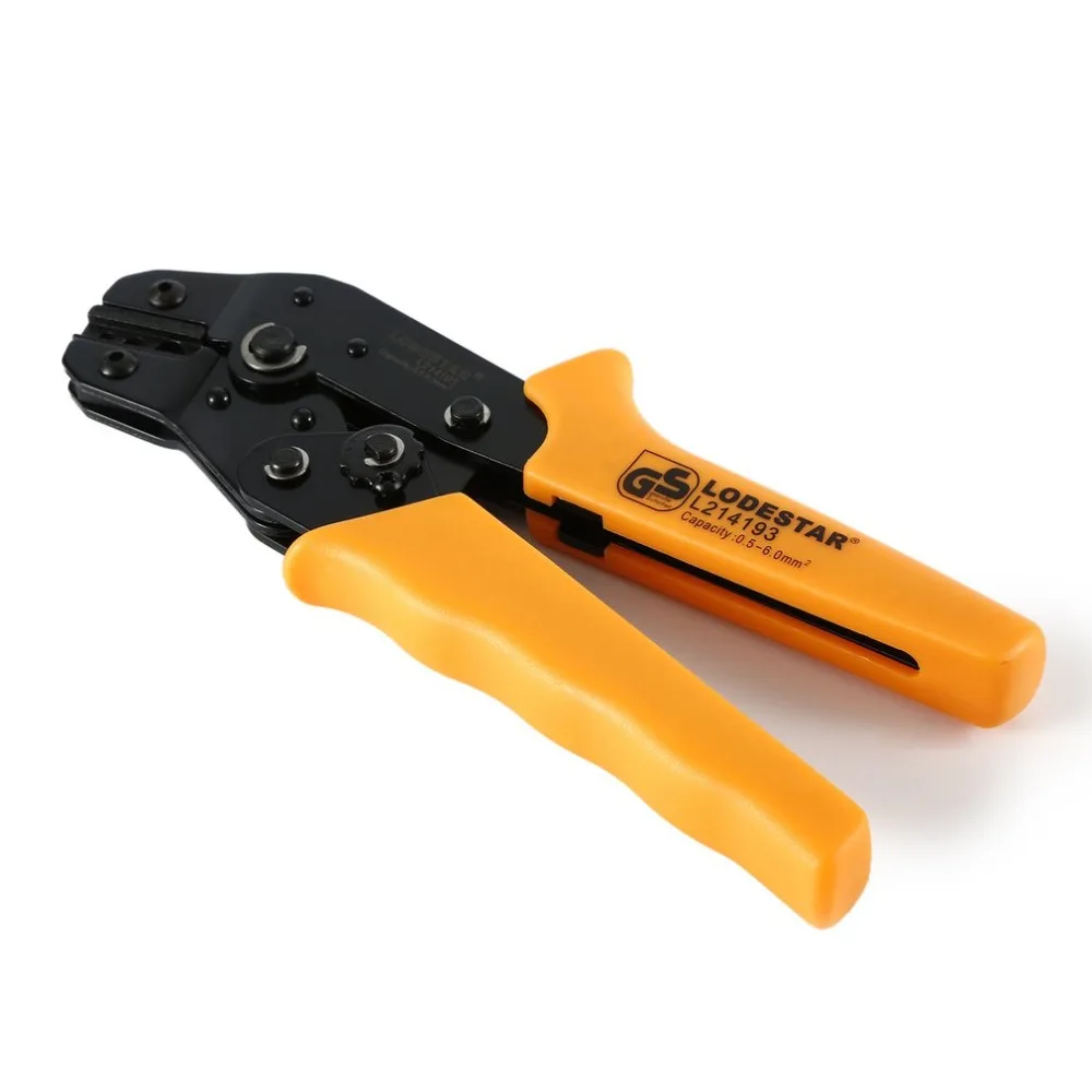 L214193 Insulated Terminals Crimping Pliers Alloy Steel Capacity 0.25 2