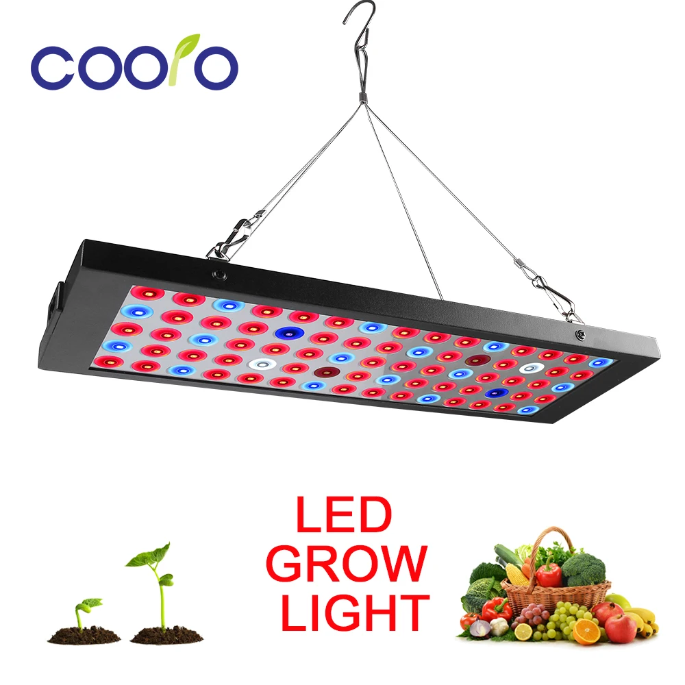 Full Spectrum LED Grow Light Panel Lamp AC 85265V LED Growing Plants