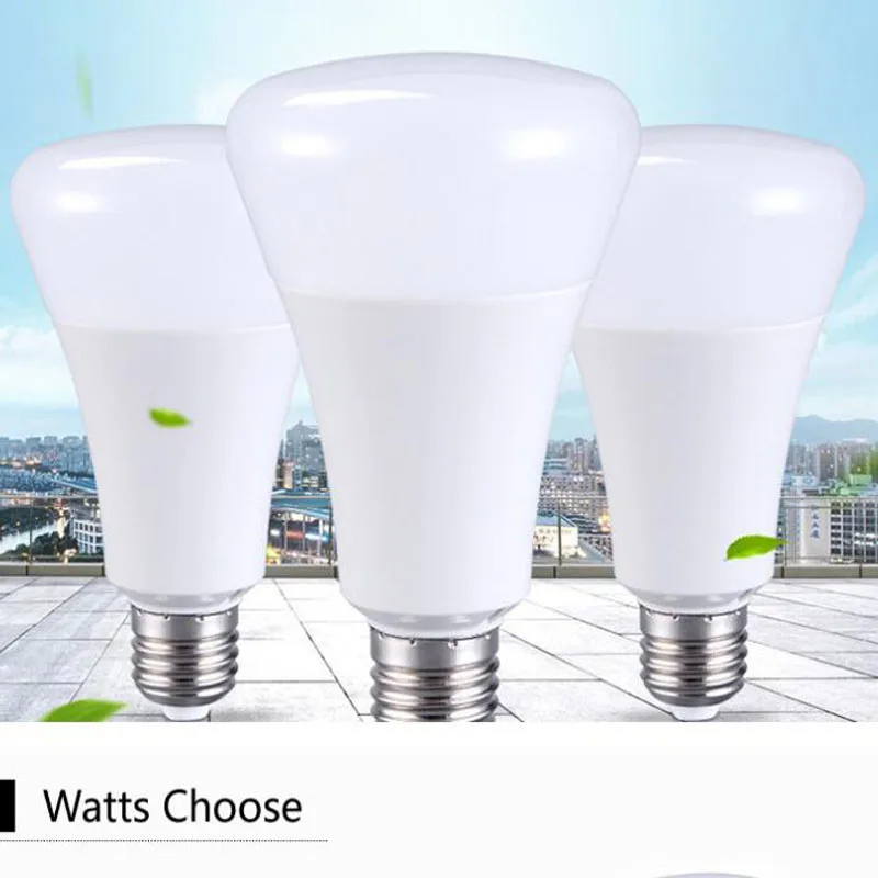 

ZUCZUG LED Bulb Lamp E27 6W 9W 12W 15W 20W 25W 220V 110V 85-265V LED Lampada Ampoule Bombilla High Brightness LED Light SMD5730