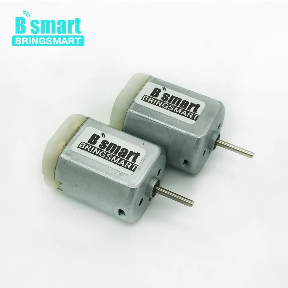 

Bringsmart 2pcs Mini DC Electric Motor High Speed 12500rpm Motor 12V for Electronic Car Door Locks Car Lock DIY Part