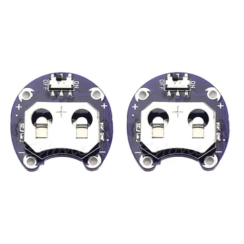 

2 X Coin Cell Battery Holder for CR2032 - With Switch (2 Pcs)