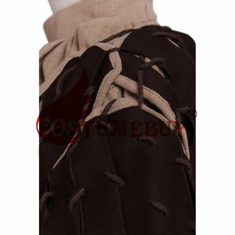 CostumeBuy Игра престолов Ария Старк костюмы для косплея для девочек для взрослых в средневековом стиле Хэллоуин Карнавальный наряд костюм L920