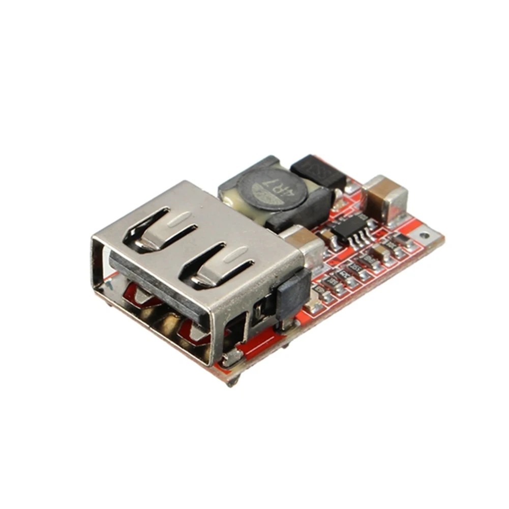 6-24V 24V 12V to 5V USB Step Down Module DC-DC Converter Phone Charger Car Power Supply Module Efficiency Buck Module