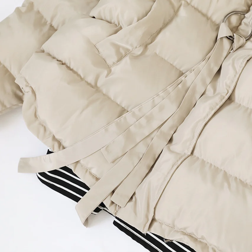 winter jacket women Stand collar thickening warm fashion casual black loose women parka plus size 2017 new