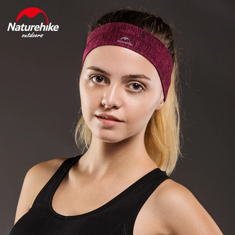 

Naturehike 1 Pcs Sport Elastics Sweatband Absorbent Yoga Hairband Running Outdoor Fitness Cotton Headband Anti Sweat Hair Band