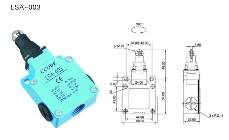 Концевой выключатель 10A LSA-001 LSA-003 LSA-012 LSA-021 LSA-031 LSA-081 мгновенного действия