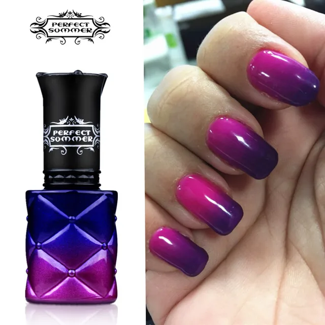 Aliexpress Perfect Summer Gel Polish Chameleon Temperature Perfect Summer Gel Polish Chameleon Temperature Color Change Nail Uv Led Soak Off