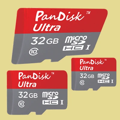 PanDisk из Китая OEM оригинальный usb флэш-карты памяти microsd micro sd 32 ГБ интеллектуальной