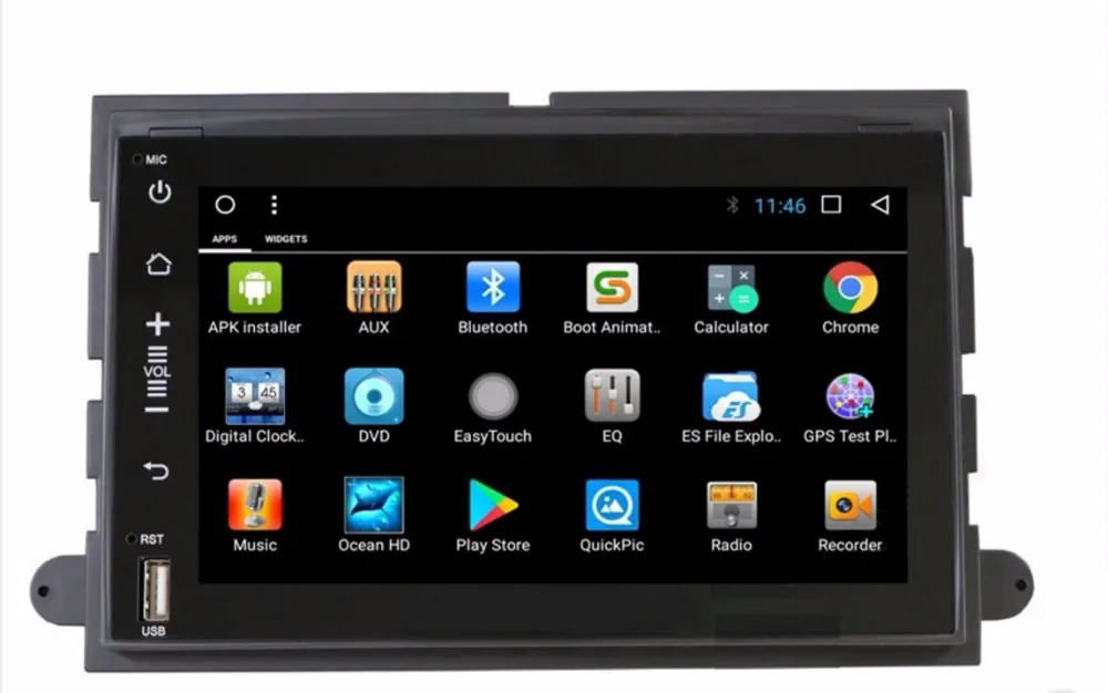 Cheap 2din car radio DVD GPS player for Fo rd Ranger F250 2011 2012 2013 2014 201 Touch Screen without DVD GPS Navigation Autoradio 3