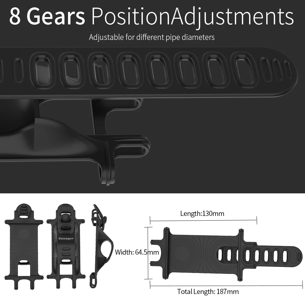 Essager велосипедный держатель для телефона для iPhone samsung универсальный мотоцикл мобильный телефон держателя телефона велосипед велосипедный держатель для камеры кронштейн