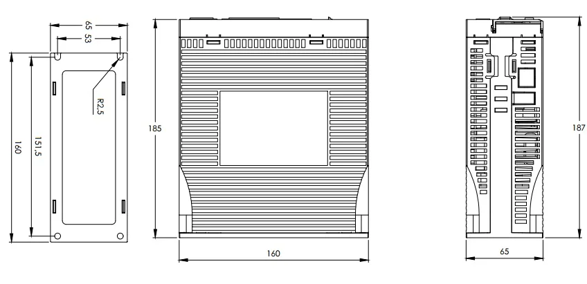 DIMENSION 1.5-2.2KW