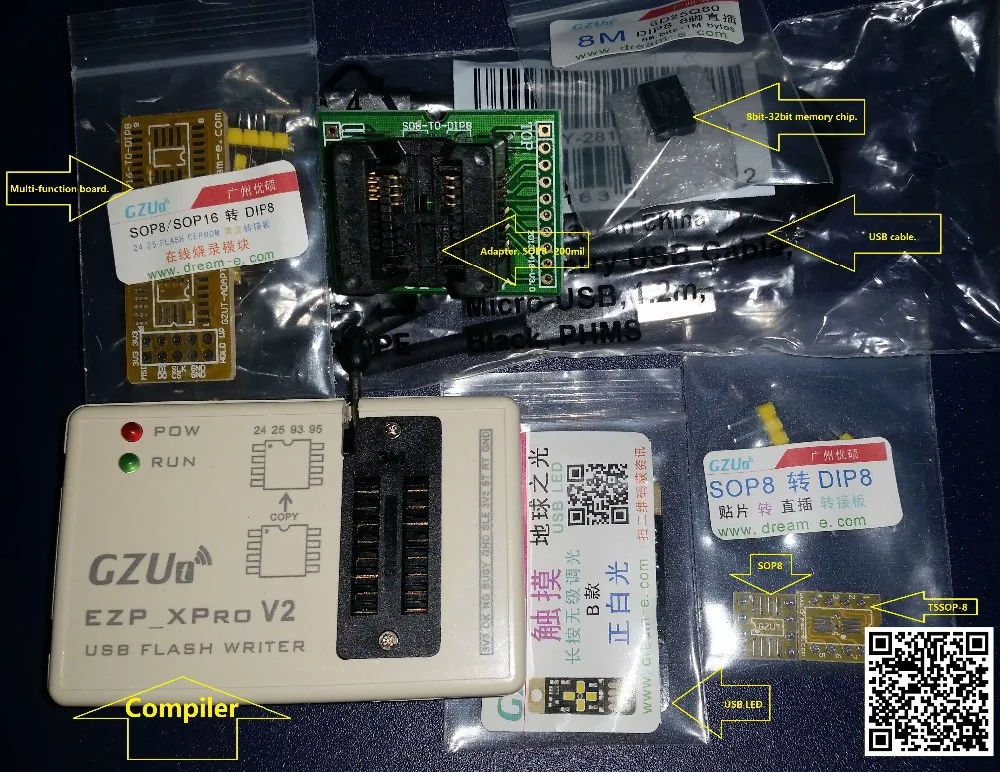 Материнская плата EZP_XPro V2 2019 + материнская USB маршрутизация ЖК дисплей BIOS SPI FLASH IBM 24
