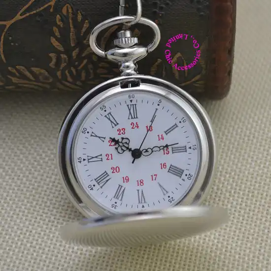 fob watch with backlight