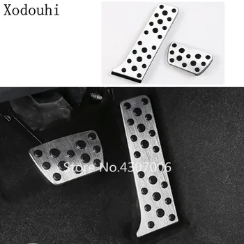 

car cover aluminium alloy foot Gas/petrol/oil Brake Rest lamp trim Pedal 2pcs For Toyota New Camry XV70 2017 2018 2019 2020