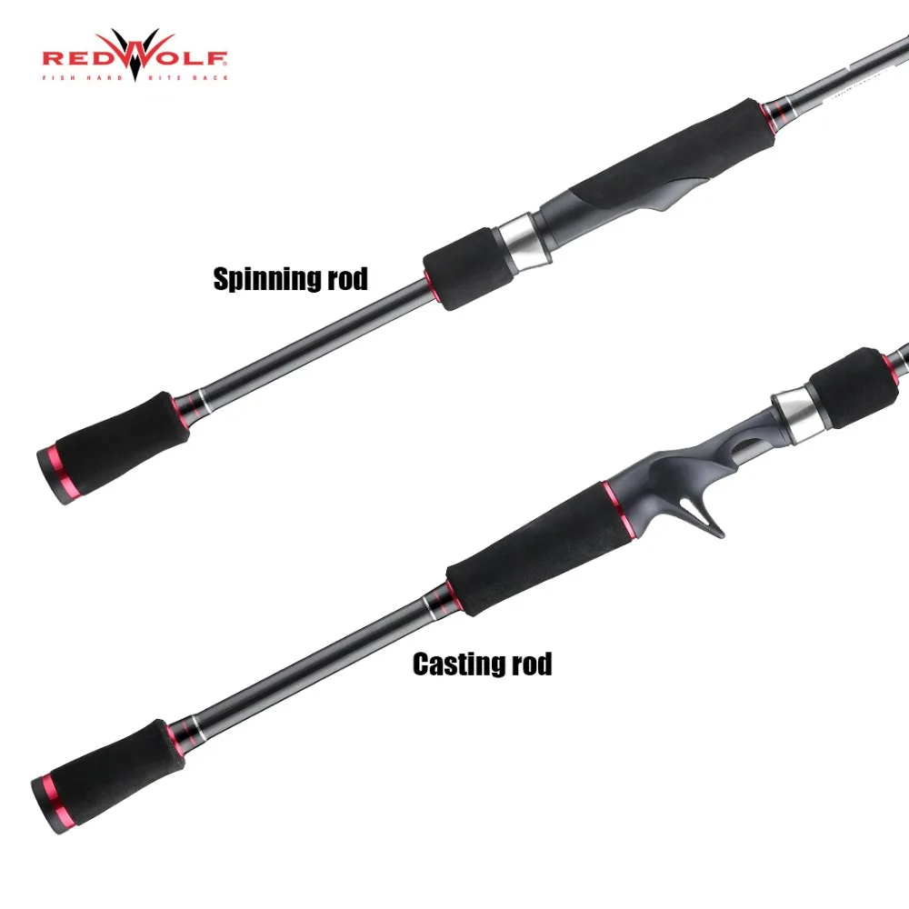 RedWolf TAV 1 98 м 2 13 44 3 наконечника Удочка приманка спиннинг литье стержень карбоновый