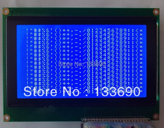 

5.1 inch 240X128 Graphic Dot LCM 21P 22pin 8080 parallel Interface RA6963 Controller Blue Yellow or Grey FSTN 240128 LCD display