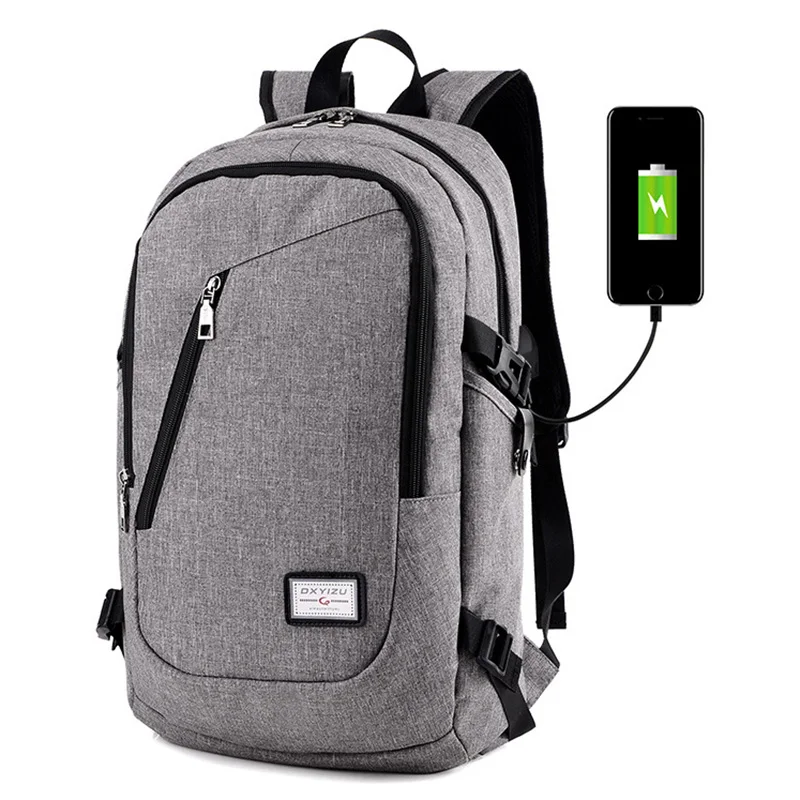 RUIPAI Smart Backpack With a USB jack shoulder Bag Men's 14 Inch ...