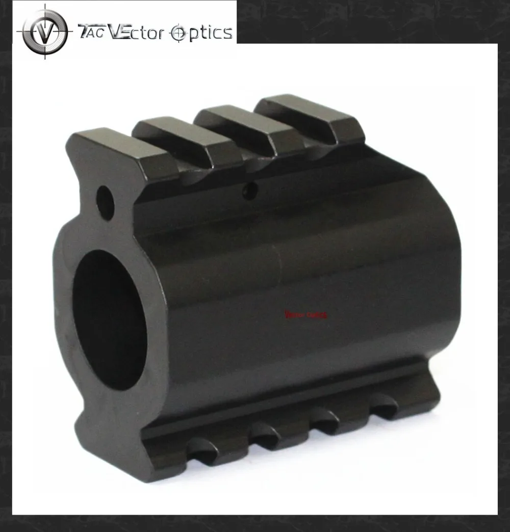 Vector Optics Slant Style Low Profile Dual Picatinny Rails Gas Block