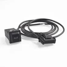 Автомобильный аудиоадаптер Aux-in RNS2 MFD2, AUX, 18Pin разъем для VW Golf MK5, для Seat Altea Leon Toledo, для Skoda II +