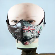 10pcs Pack New fashion font b mask b font retro England rice flag breathable font b