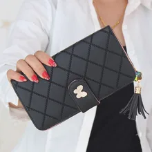 Heißer Verkauf damen Handtaschen Handtasche Lingge Schmetterling Münze Karten Halter Kupplung Geldbeutel Handtasche Geldbeutel Arbeiten Schlüsseletui Lange brieftasche