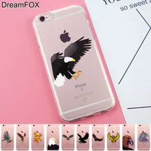 

K288 Eagle Soft TPU Silicone Case Cover For Apple iPhone 7 6 6S Plus 5 5S SE 5C 4 4S
