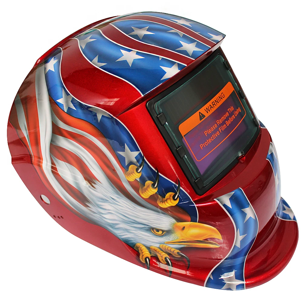 Welding Helmet Auto Darkening Welder Machine Grinding Mask Eagle Style