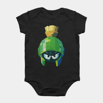 

Baby Onesie Baby Bodysuits kid t shirt Funny novelty Looney Tunes Poly Marvin